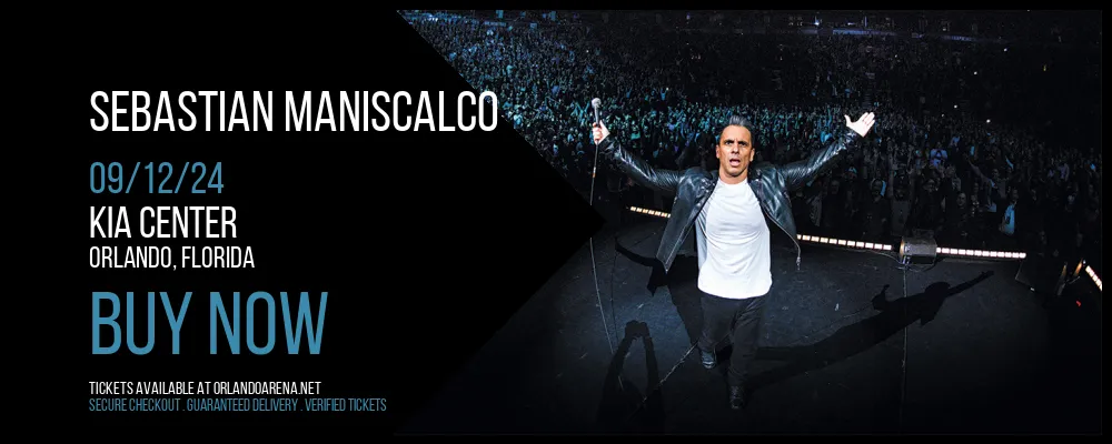 Sebastian Maniscalco at Kia Center